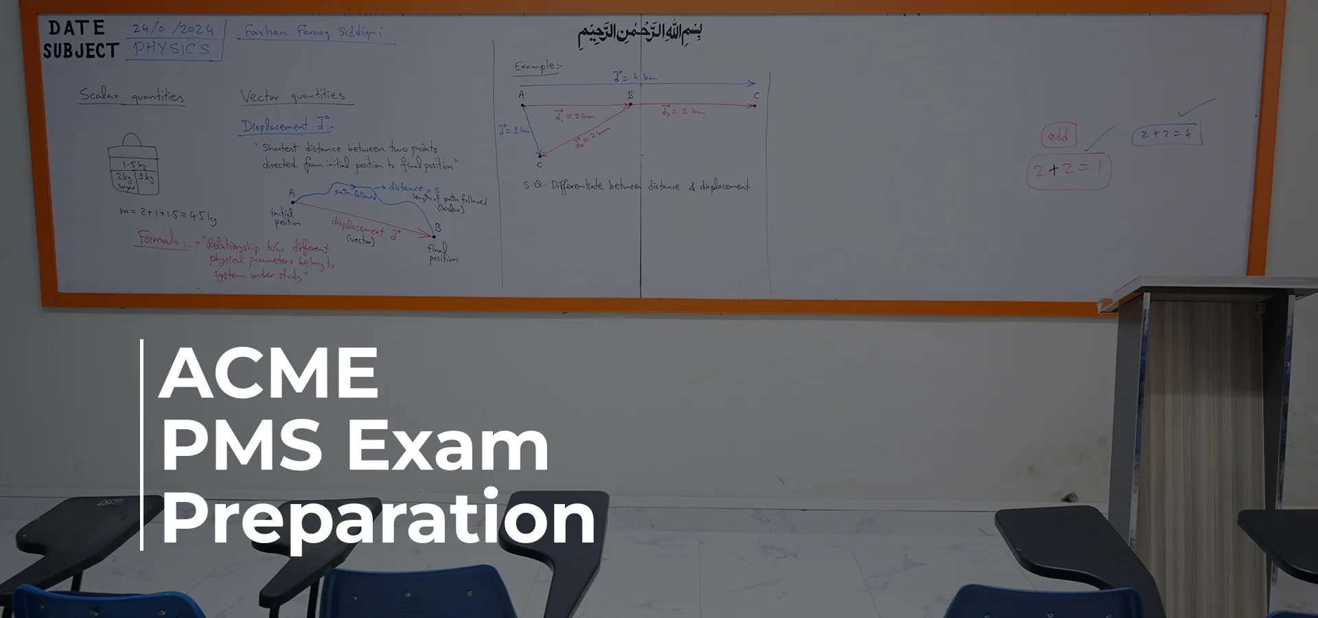 ACME PMS​ Exam Preparation